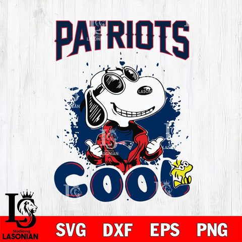 New England Patriots Snoopy Sport 7 Svg Eps Dxf Png File, NFL svg, Digital Download, Instant Download