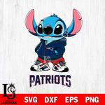 New England Patriots Stitch Disney NFL Svg Eps Dxf Png File, Digital Download, Instant Download