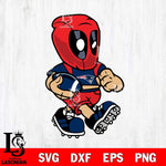 New England Patriots deadpool 3 Sport Svg Eps Dxf Png File, Digital Download, Instant Download