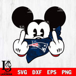 New England Patriots mickey christmas 4 Svg Eps Dxf Png File, Digital Download, Instant Download