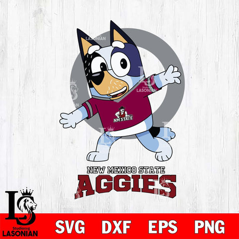 New Mexico State Aggies Bandit Heeler Rugby Svg Eps Dxf Png File, Digital Download ,Instant Download, Cricut File