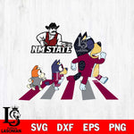 New Mexico State Aggies Bluey 6 Svg Eps Dxf Png File, Digital Download, Instant Download