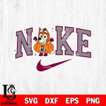 New Mexico State Aggies Bluey Halloween Nike NCAA Svg Eps Dxf Png File, Digital Download, Instant Download