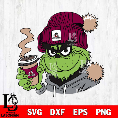 New Mexico State Aggies Boujee Grinch 4 Svg Eps Dxf Png File, Digital Download, Instant Download