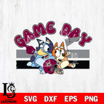 New Mexico State Aggies Game Day Bluey Svg Eps Dxf Png File, Digital Download, Instant Download