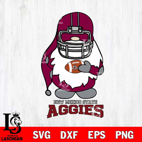 New Mexico State Aggies Gnomes Christmas Svg Eps Dxf Png File, Digital Download, Instant Download