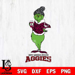 New Mexico State Aggies Grinch Leopard Coffee Svg Eps Dxf Png File, Digital Download, Instant Download