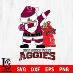 New Mexico State Aggies Santa Dabbing Christmas Svg dxf eps png pdf file,NCAA svg,Digital Download,Cricut file