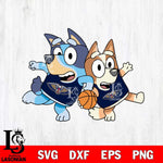 New Orleans Pelicans Bluey sport 7 Svg Eps Dxf Png File, Digital Download, Instant Download