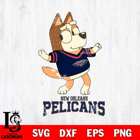 New Orleans Pelicans Chilli Dance Svg Eps Dxf Png File, Digital Download, Instant Download