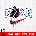 New Orleans Pelicans Ghostface Nike Svg Eps Dxf Png File, Digital Download, Instant Download