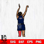 New Orleans Pelicans Girl Basketball Svg Eps Dxf Png File, Digital Download, Instant Download