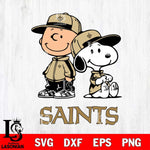 New Orleans Saints Charlie Brown Snoopy Champions Svg Eps Dxf Png File, NFL svg , Digital Download , Instant Download, Cricut File