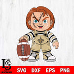 New Orleans Saints Chucky Horror 7 Svg Eps Dxf Png File, NFL svg, Digital Download, Instant Download