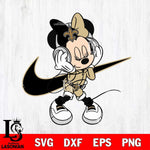 New Orleans Saints Cute Minnie Mouse Dancing Svg Eps Dxf Png File, Digital Download, Instant Download