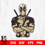 New Orleans Saints Deadpool Svg Eps Dxf Png File, Digital Download, Instant Download