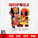 New Orleans Saints Deadpool Wolverine Sport Svg Eps Dxf Png File, Digital Download, Instant Download