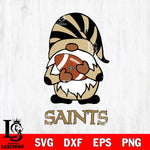 New Orleans Saints Gnomes Football Svg Eps Dxf Png File, Digital Download, Instant Download