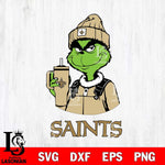 New Orleans Saints Grinch Football Christmas Svg Eps Dxf Png File,Cricut svg files, Digital Download, Instant Download