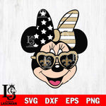 New Orleans Saints Minnie Mouse Love Svg Eps Dxf Png File, Digital Download, Instant Download