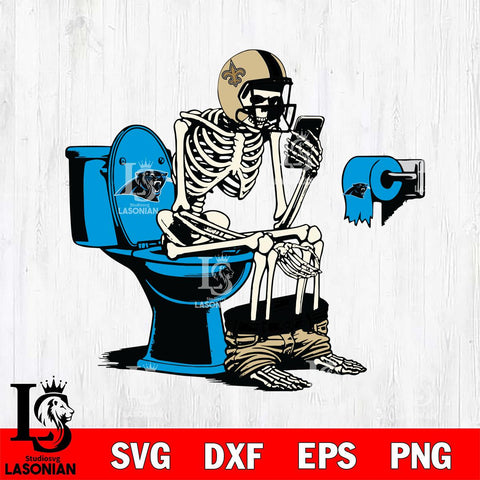 New Orleans Saints Shit On Carolina Panthers Svg Eps Dxf Png File, Digital Download, Instant Download