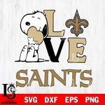 New Orleans Saints Snoopy Sport 10 Svg Eps Dxf Png File, NFL svg, Digital Download, Instant Download