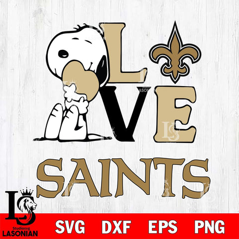 New Orleans Saints Snoopy Sport 10 Svg Eps Dxf Png File, NFL svg, Digital Download, Instant Download