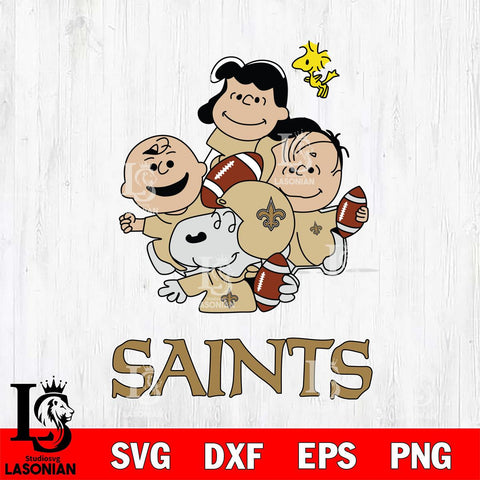 New Orleans Saints Snoopy Sport 4 Svg Eps Dxf Png File, NFL svg, Digital Download, Instant Download