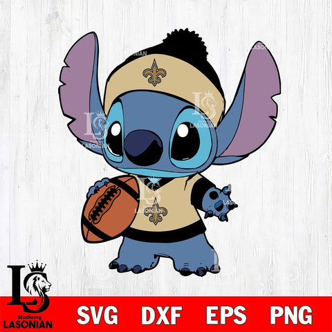 New Orleans Saints Stitch Svg Eps Dxf Png File, Digital Download, Instant Download