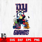 New York Giants Bluey Halloween NFL 2 Svg Eps Dxf Png File, Digital Download, Instant Download