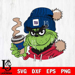 New York Giants Boujee Grinch 4 Svg Eps Dxf Png File, Digital Download, Instant Download