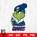 New York Giants Boujee Grinch Christmas Svg Eps Dxf Png File,Cricut svg files, Digital Download, Instant Download