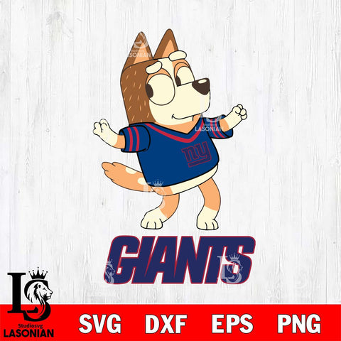 New York Giants Chilli Dance Svg Eps Dxf Png File, Digital Download, Instant Download