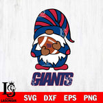 New York Giants Gnomes Football Svg Eps Dxf Png File, Digital Download, Instant Download