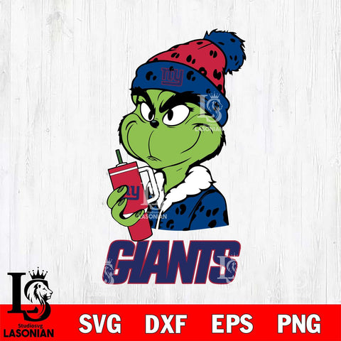 New York Giants Grinch Bougie Leopard Svg Eps Dxf Png File, Digital Download, Instant Download