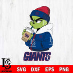 New York Giants Grinch Bougie Sport Svg Eps Dxf Png File, Digital Download, Instant Download