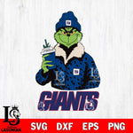 New York Giants Grinch Christmas Svg Eps Dxf Png File,Cricut svg files, Digital Download, Instant Download