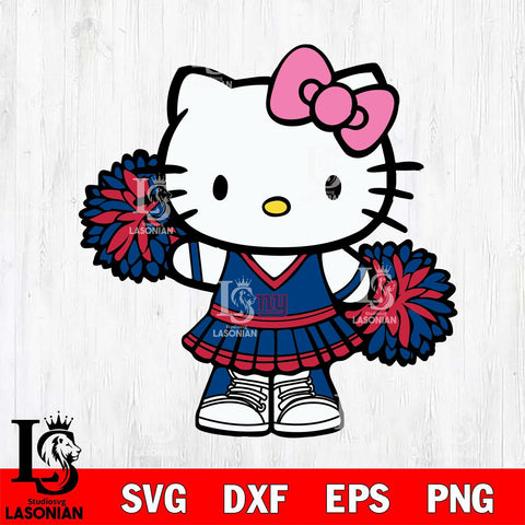 New York Giants Hello Kitty Cheerleader 11 Svg Eps Dxf Png File, Digital Download, Instant Download