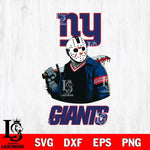 New York Giants Jason Voorhees 10 Svg Eps Dxf Png File, Digital Download