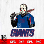 New York Giants Jason Voorhees 11 Svg Eps Dxf Png File, Digital Download