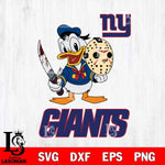 New York Giants Jason Voorhees 12 Svg Eps Dxf Png File, Digital Download