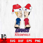 New York Giants Merry KissMyass Svg Eps Dxf Png File,NCAA Svg Files,Digital Download,Sublimation,Instant Download