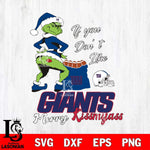 New York Giants Merry kissmyass grinch Svg Eps Dxf Png File,NFL Svg Files,Digital Download,Sublimation,Instant Download