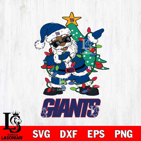 New York Giants Santa Claus Ugly Christmas Svg Eps Dxf Png File,NFL Svg Files,Digital Download,Sublimation,Instant Download