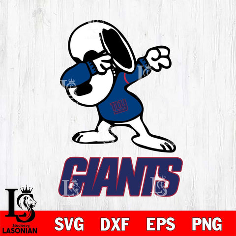 New York Giants Snoopy Sport 3 Svg Eps Dxf Png File, NFL svg, Digital Download, Instant Download