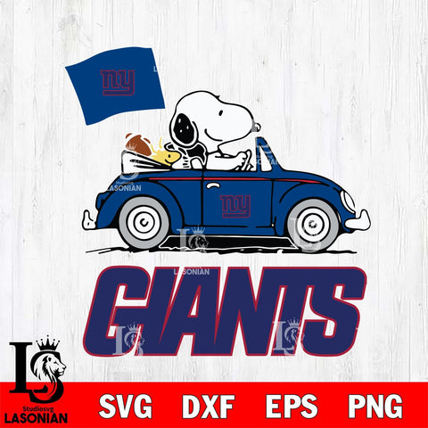 New York Giants Snoopy Sport 5 Svg Eps Dxf Png File, NFL svg, Digital Download, Instant Download