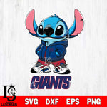 New York Giants Stitch Disney NFL Svg Eps Dxf Png File, Digital Download, Instant Download