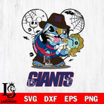 New York Giants Stitch Freddy Krueger Halloween Svg Eps Dxf Png File, Digital Download, Instant Download