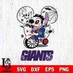 New York Giants Stitch Jigsaws Halloween Svg Eps Dxf Png File, Digital Download, Instant Download