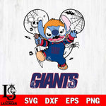 New York Giants Stitch Michael Halloween Svg Eps Dxf Png File, Digital Download, Instant Download